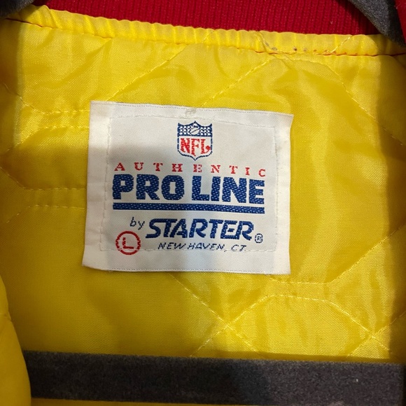 COPY - Kansas City Chiefs Starter Jacket- Size L - Picture 2 of 7